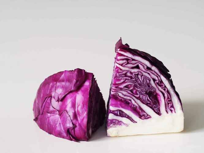 Verwendung Von Haltbarem Rotkohl