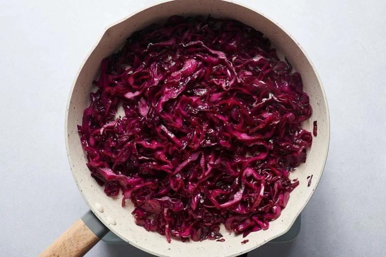 Verwendung Von Nicht-Kopfendem Rotkohl